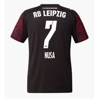 RB Leipzig Antonio Nusa #7 Maglia Gara Terza Repliche 2025-26 Maniche Corte